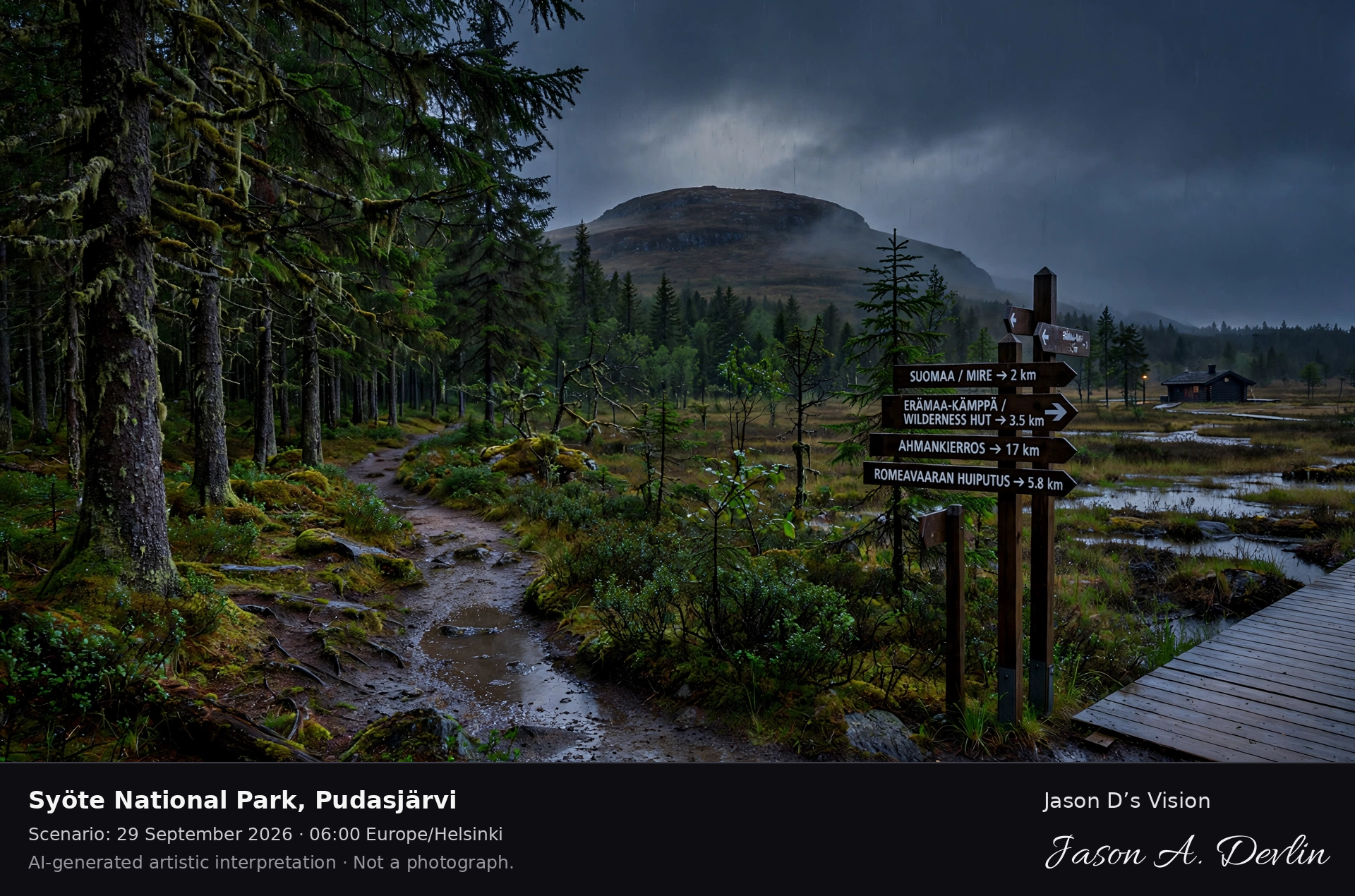 Syöte National Park, Pudasjärvi