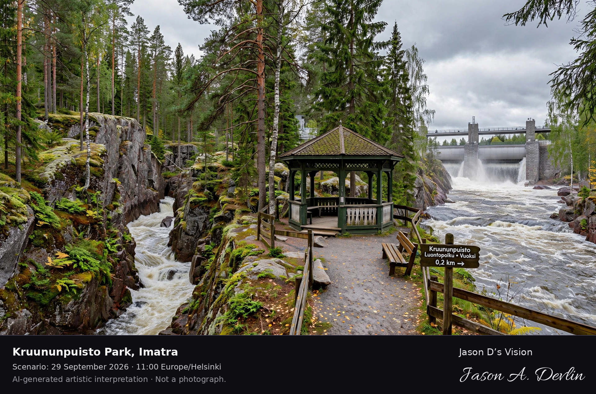 Kruununpuisto Park, Imatra