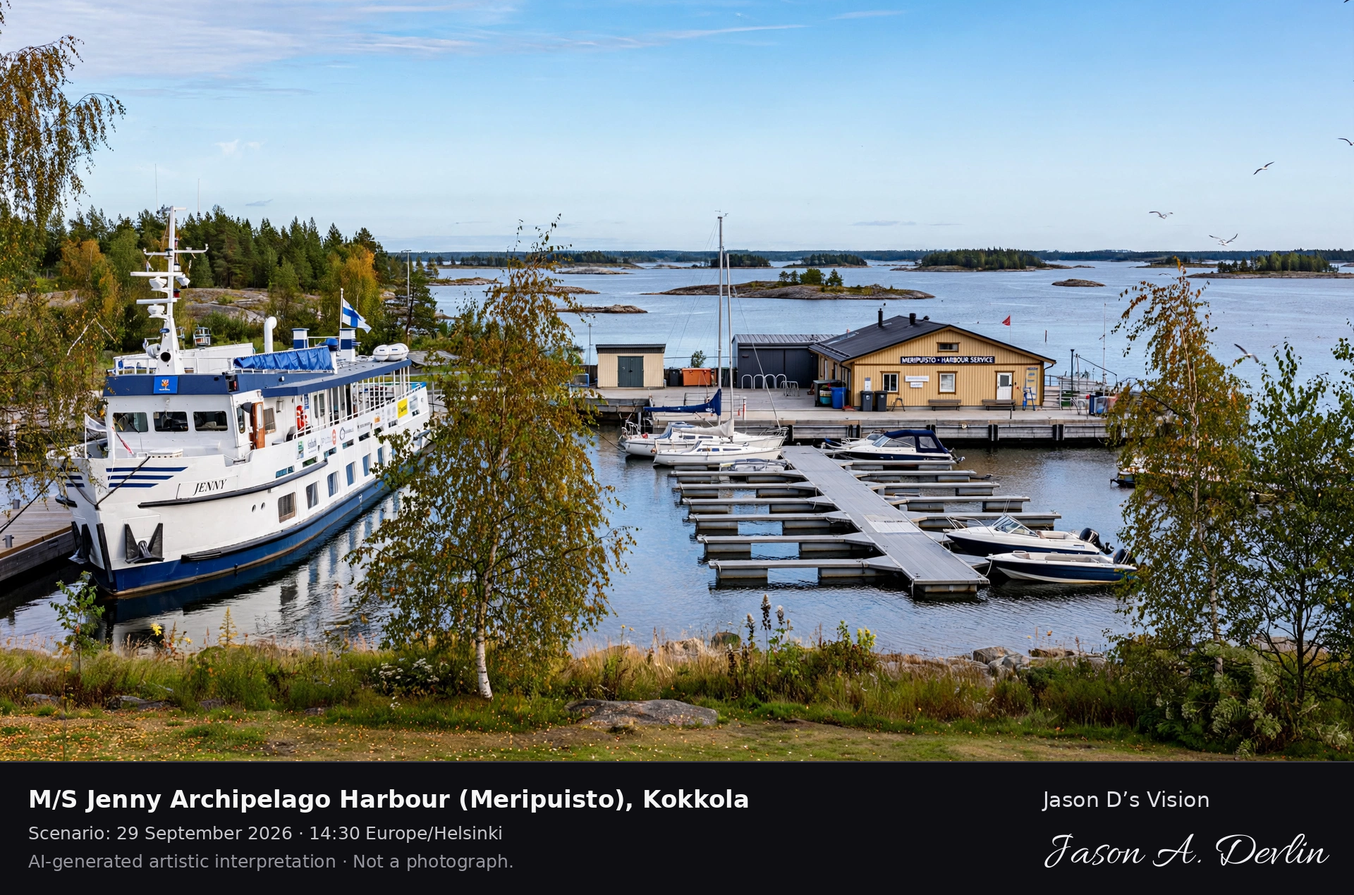 M/S Jenny Archipelago Harbour (Meripuisto), Kokkola