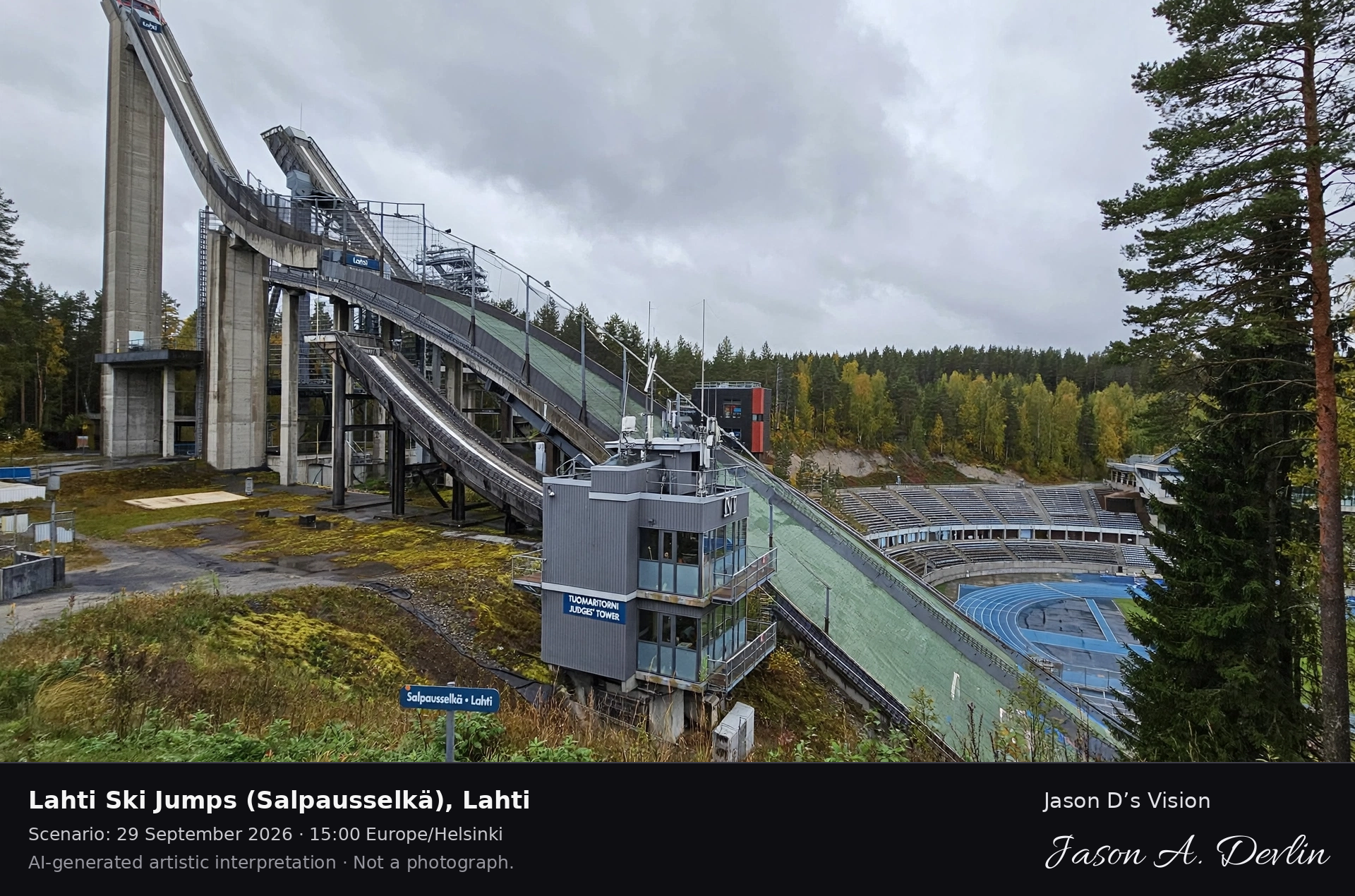 Lahti Ski Jumps (Salpausselkä), Lahti