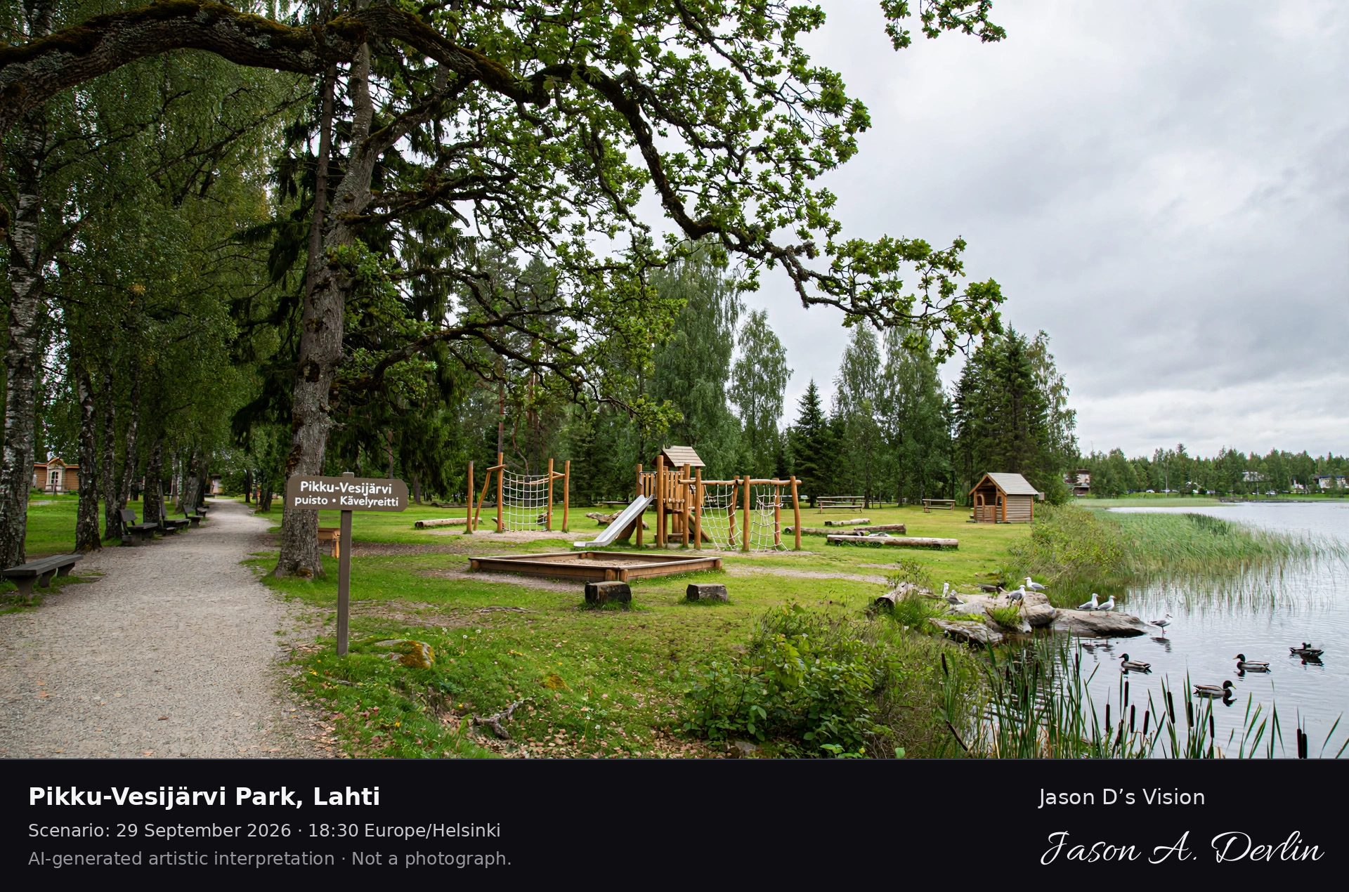 Pikku-Vesijärvi Park, Lahti