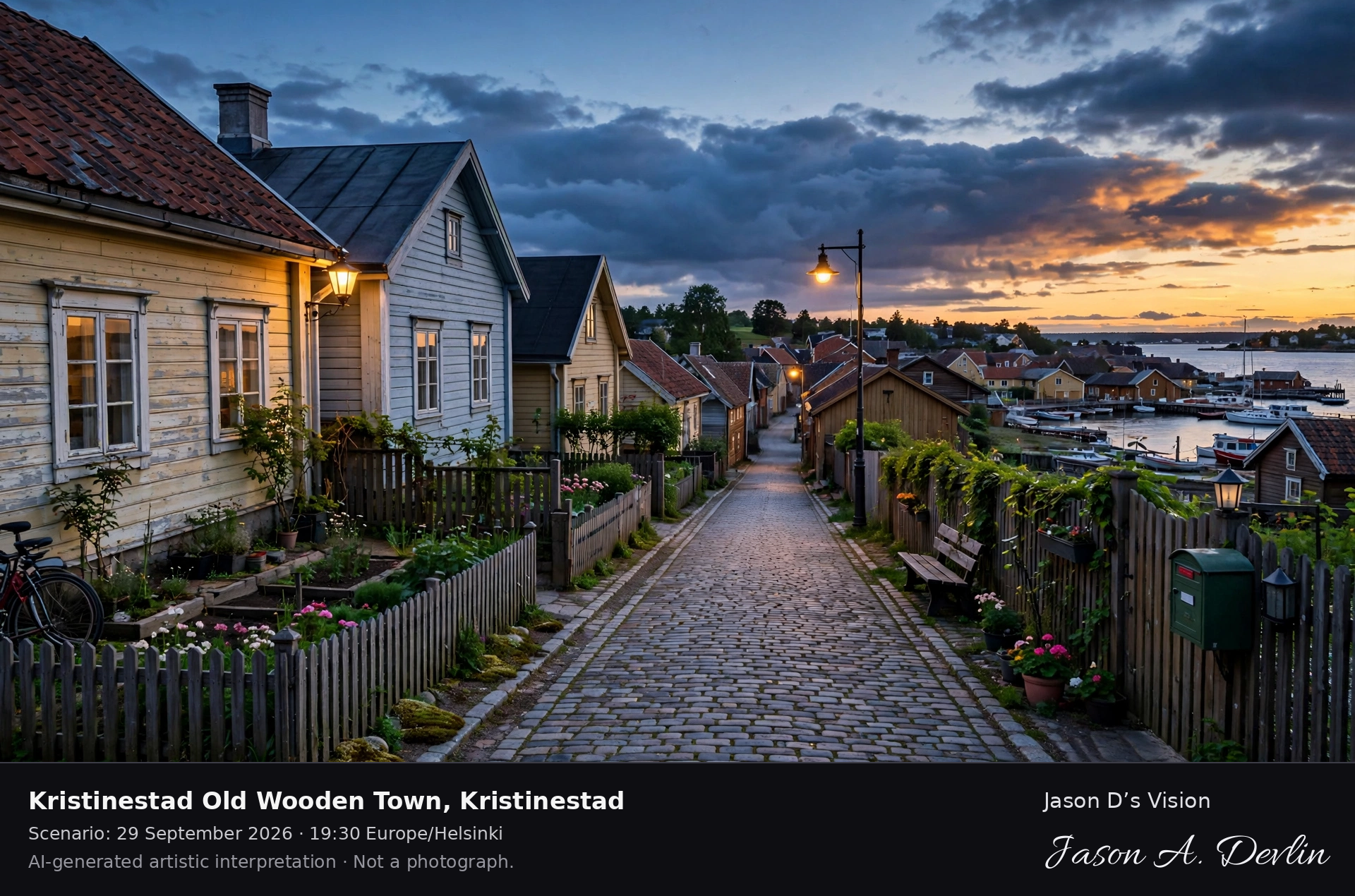 Kristinestad Old Wooden Town, Kristinestad