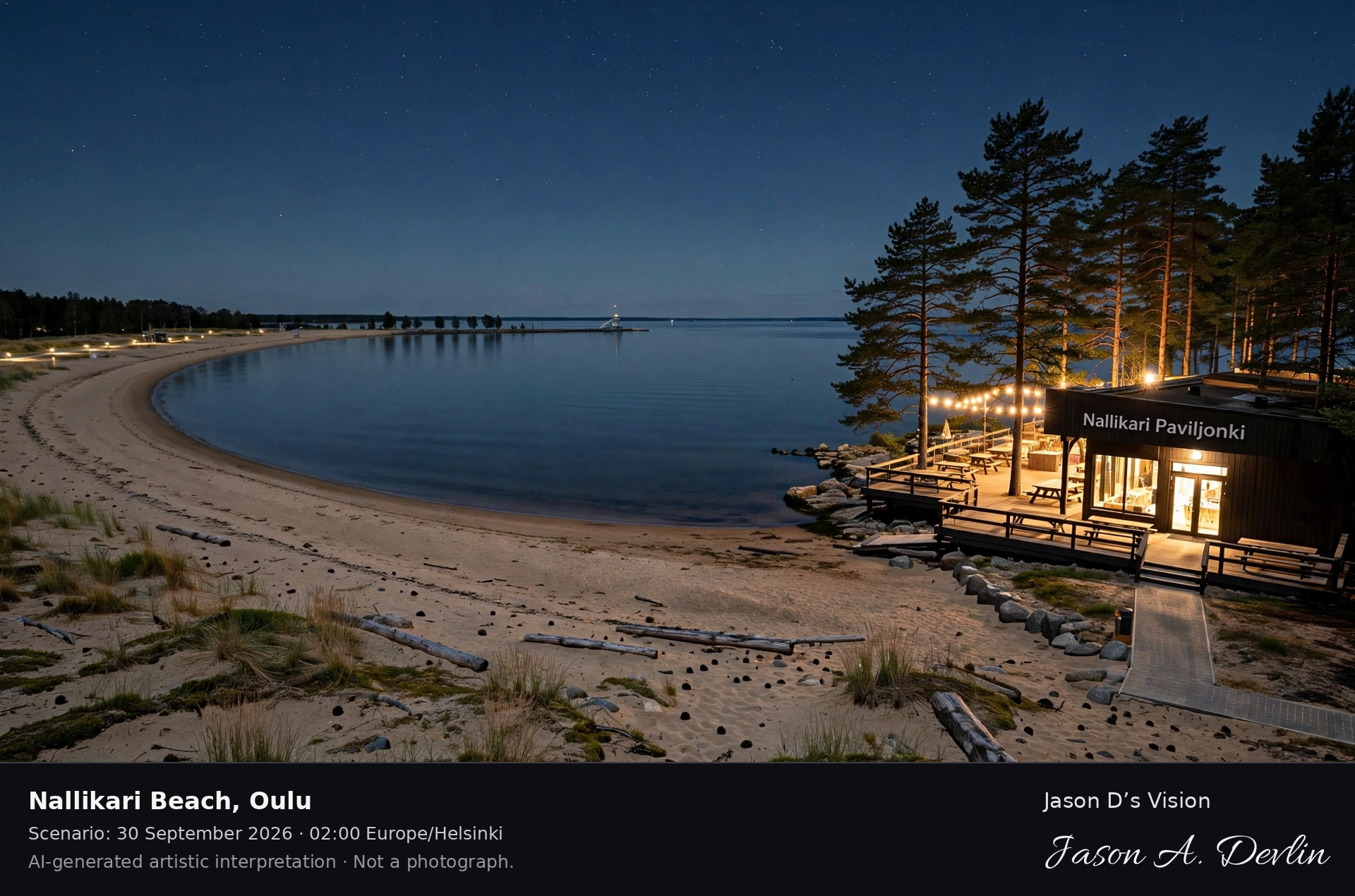 Nallikari Beach, Oulu