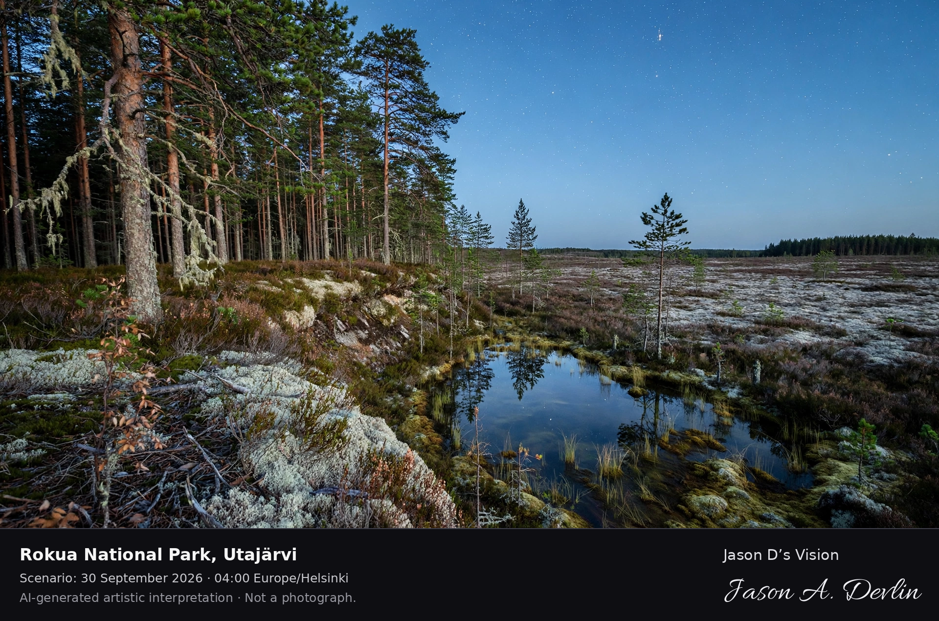 Rokua National Park, Utajärvi