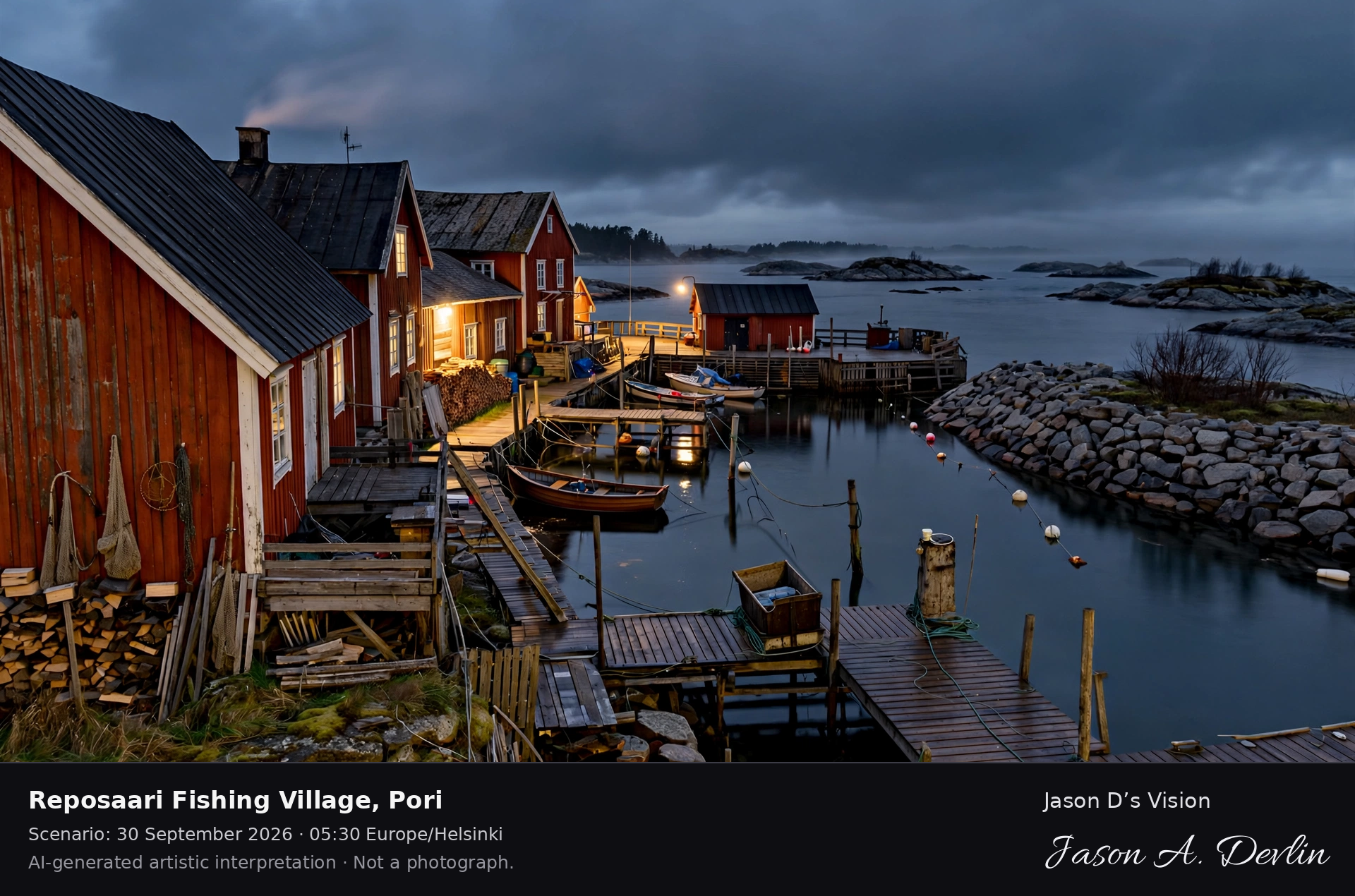 Reposaari Fishing Village, Pori