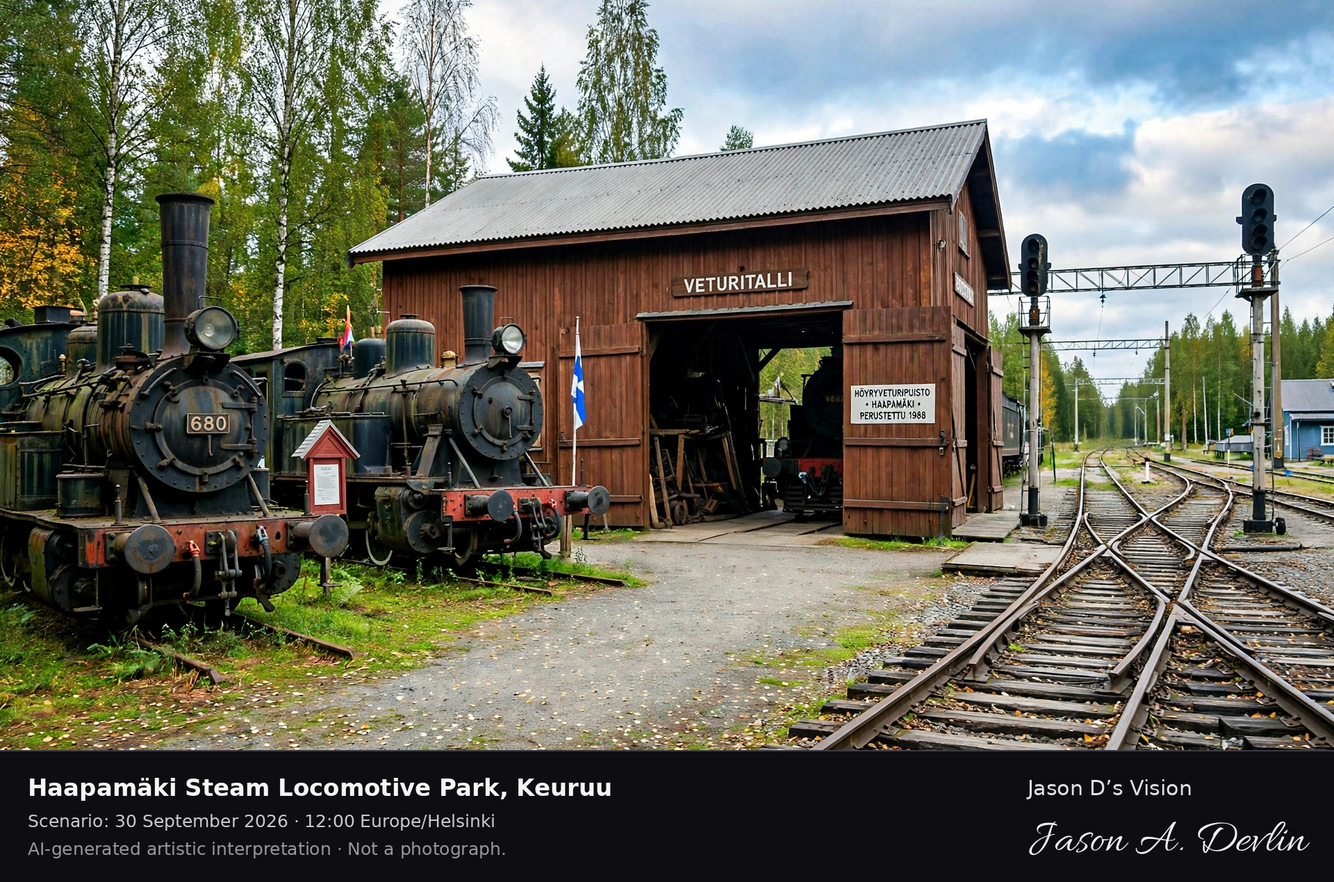 Haapamäki Steam Locomotive Park, Keuruu