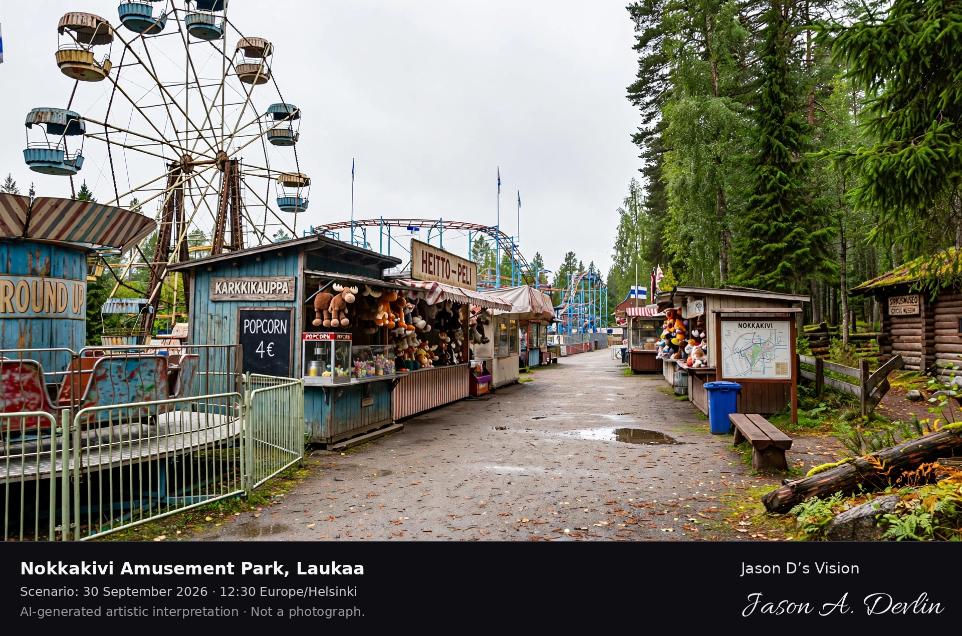 Nokkakivi Amusement Park, Laukaa