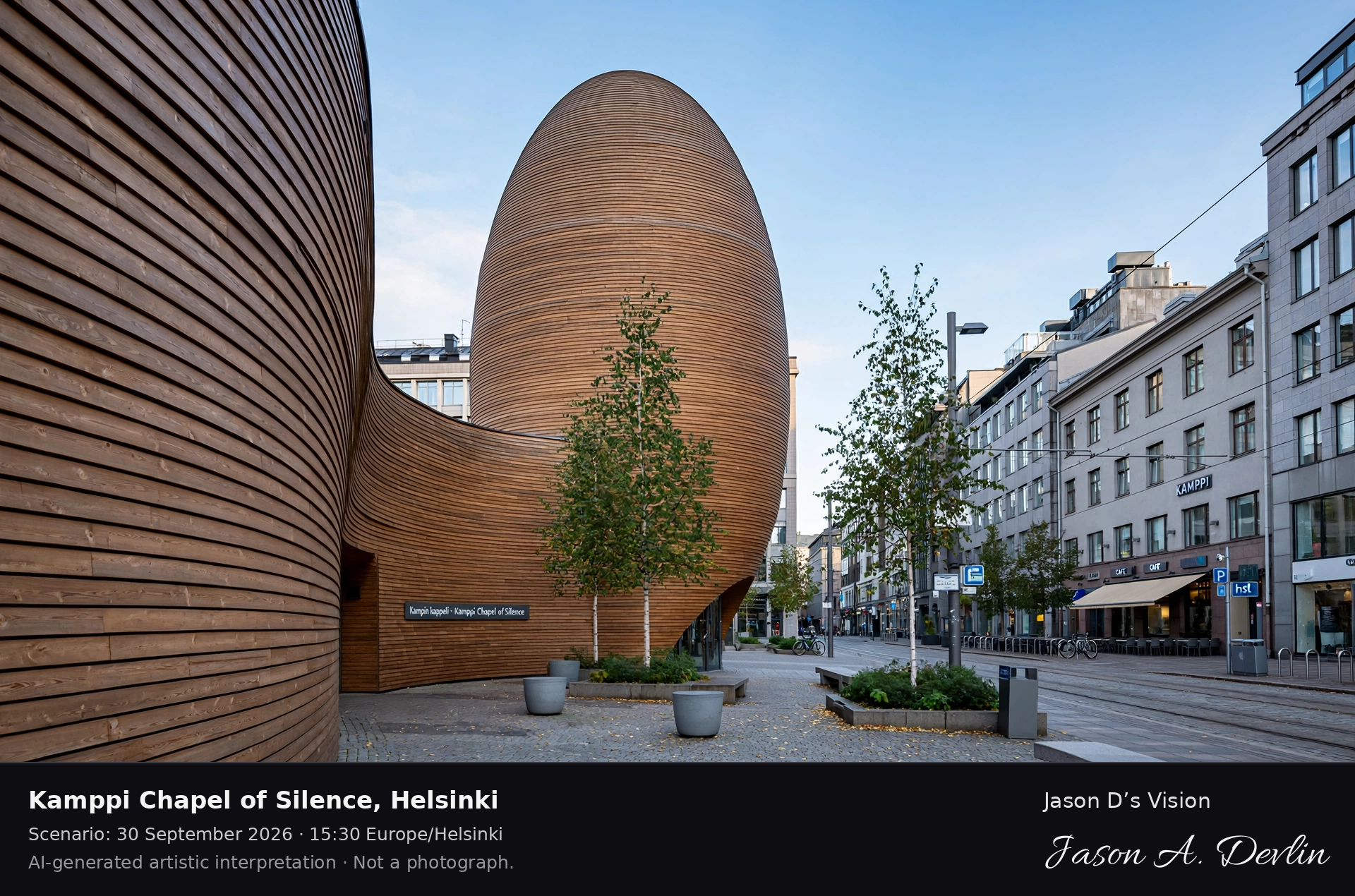 Kamppi Chapel of Silence, Helsinki