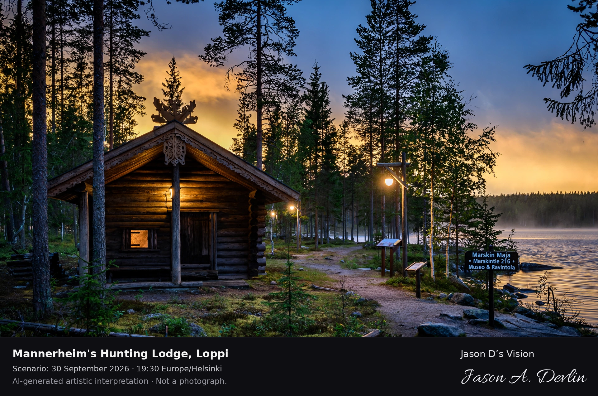 Mannerheim's Hunting Lodge, Loppi