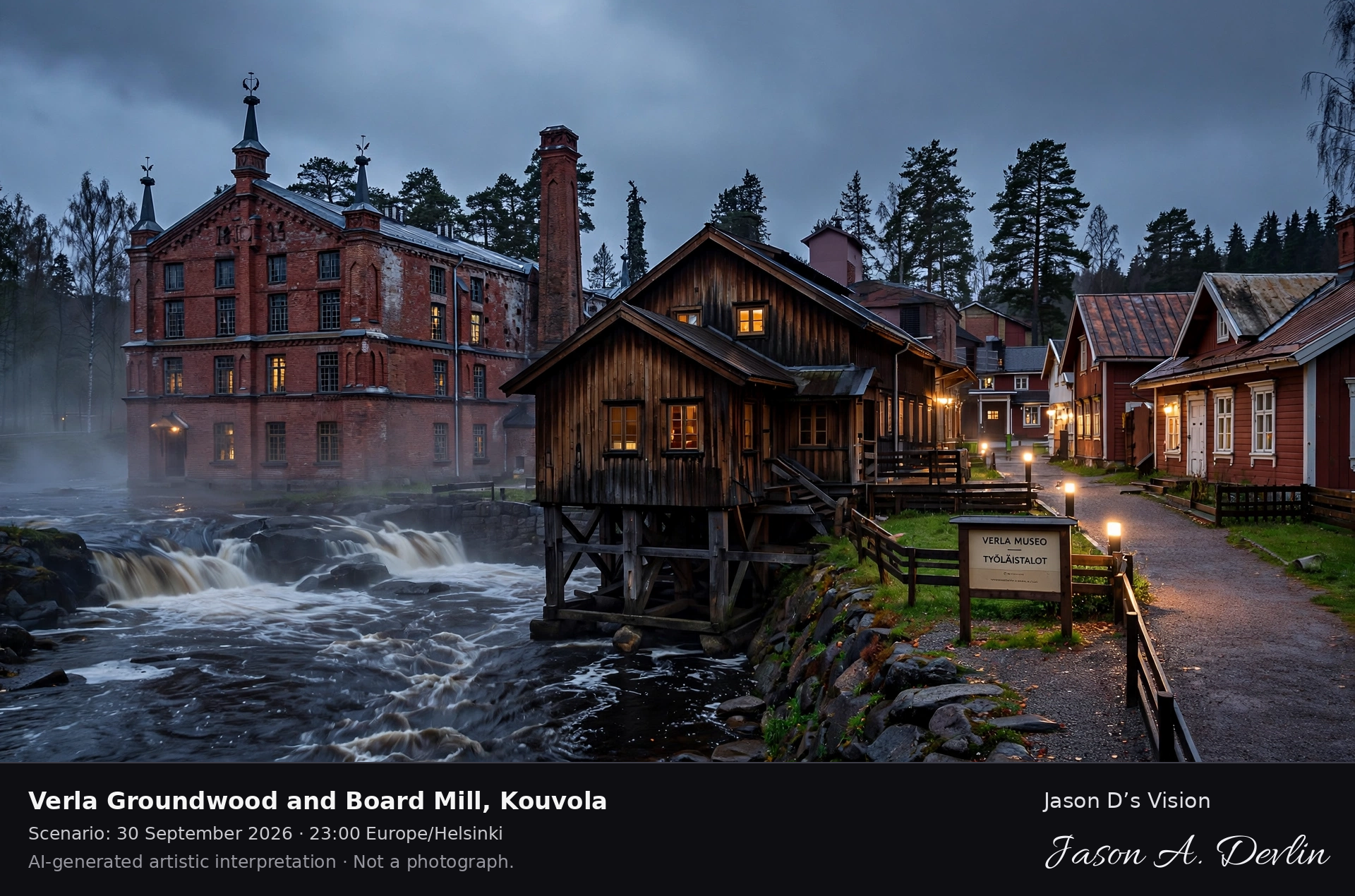 Verla Groundwood and Board Mill, Kouvola
