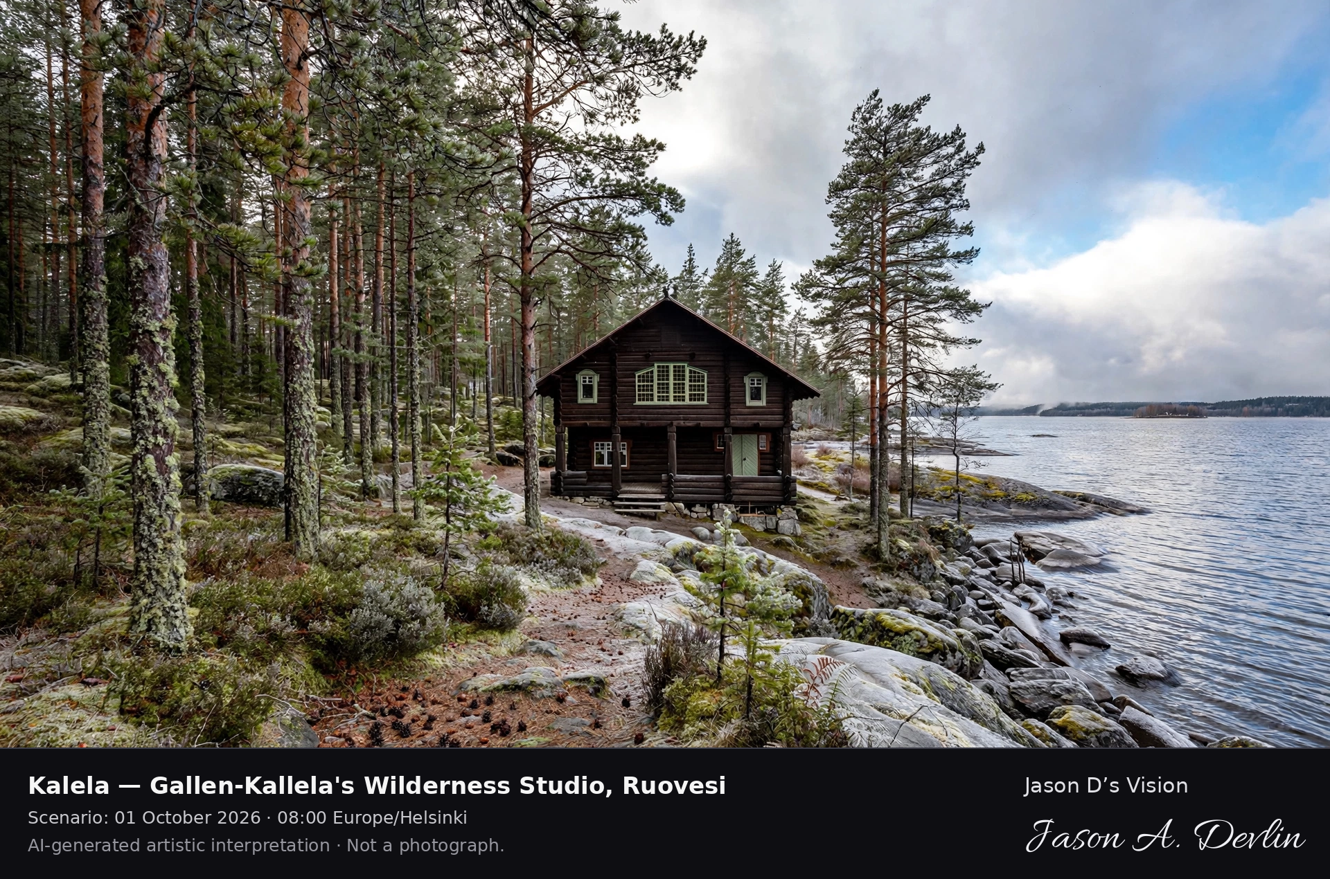Kalela — Gallen-Kallela's Wilderness Studio, Ruovesi