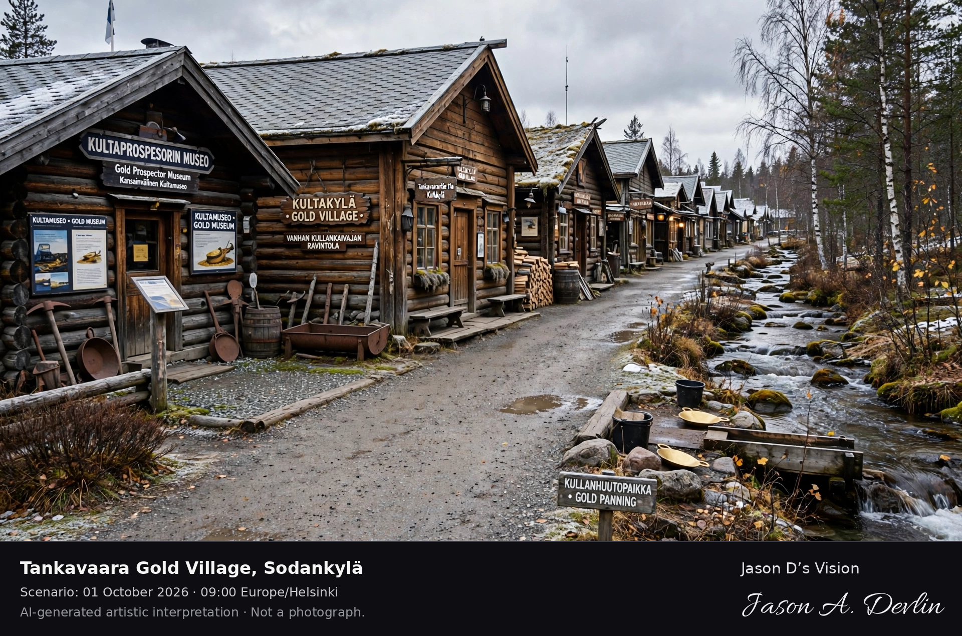 Tankavaara Gold Village, Sodankylä