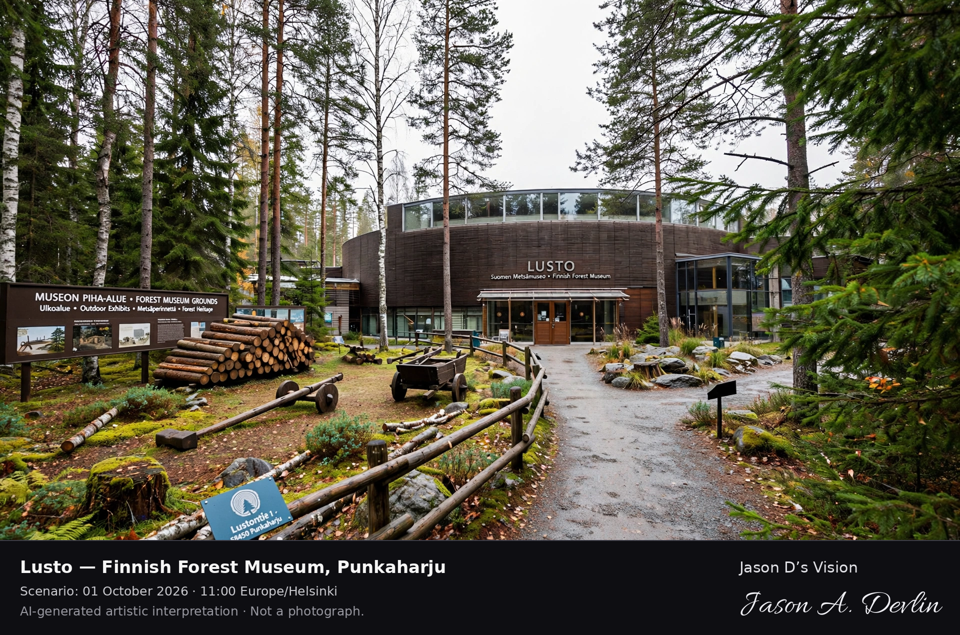 Lusto — Finnish Forest Museum, Punkaharju