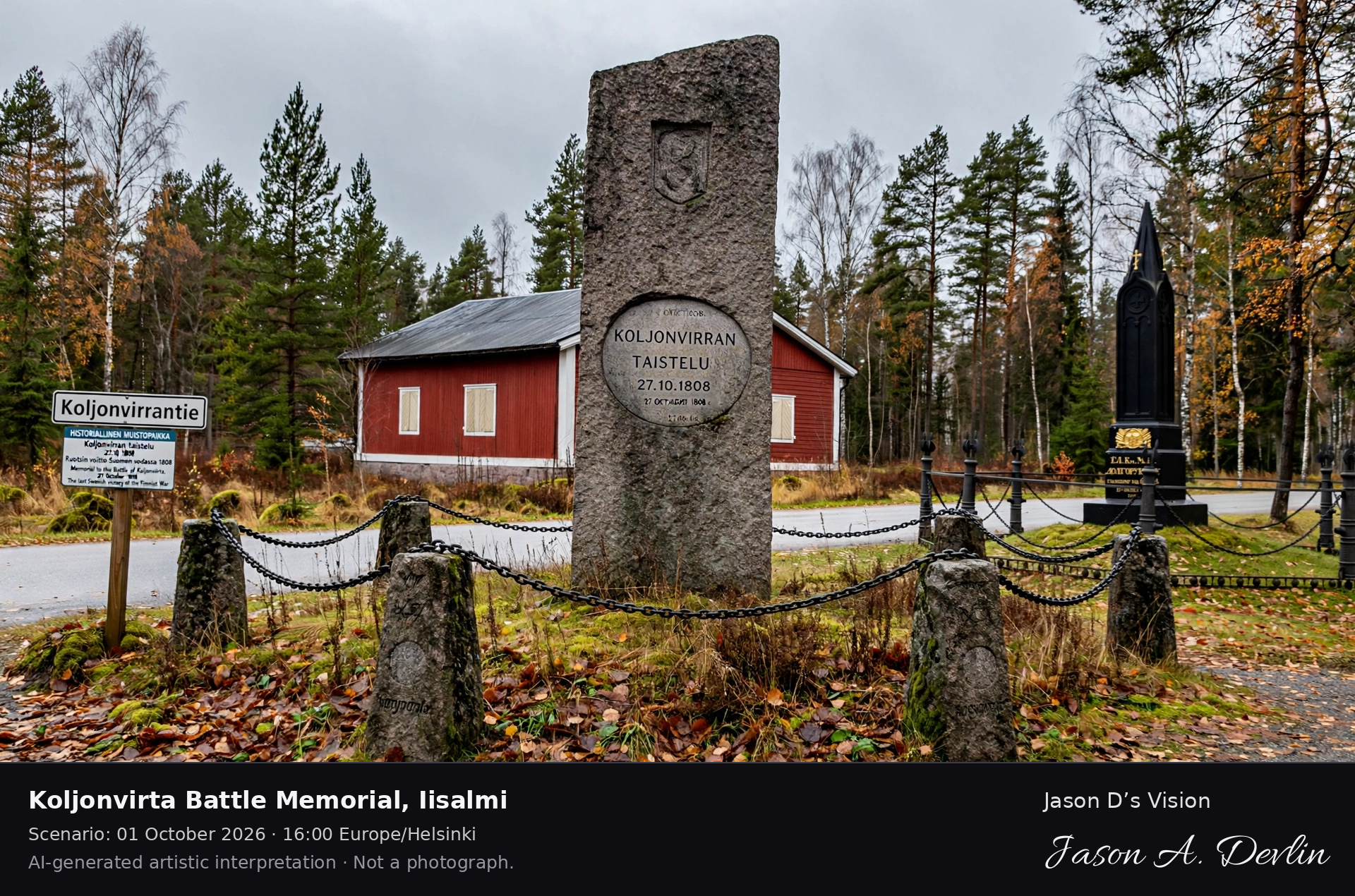 Koljonvirta Battle Memorial, Iisalmi