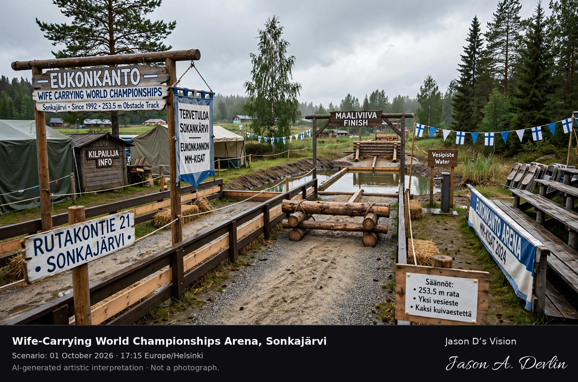 Wife-Carrying World Championships Arena, Sonkajärvi
