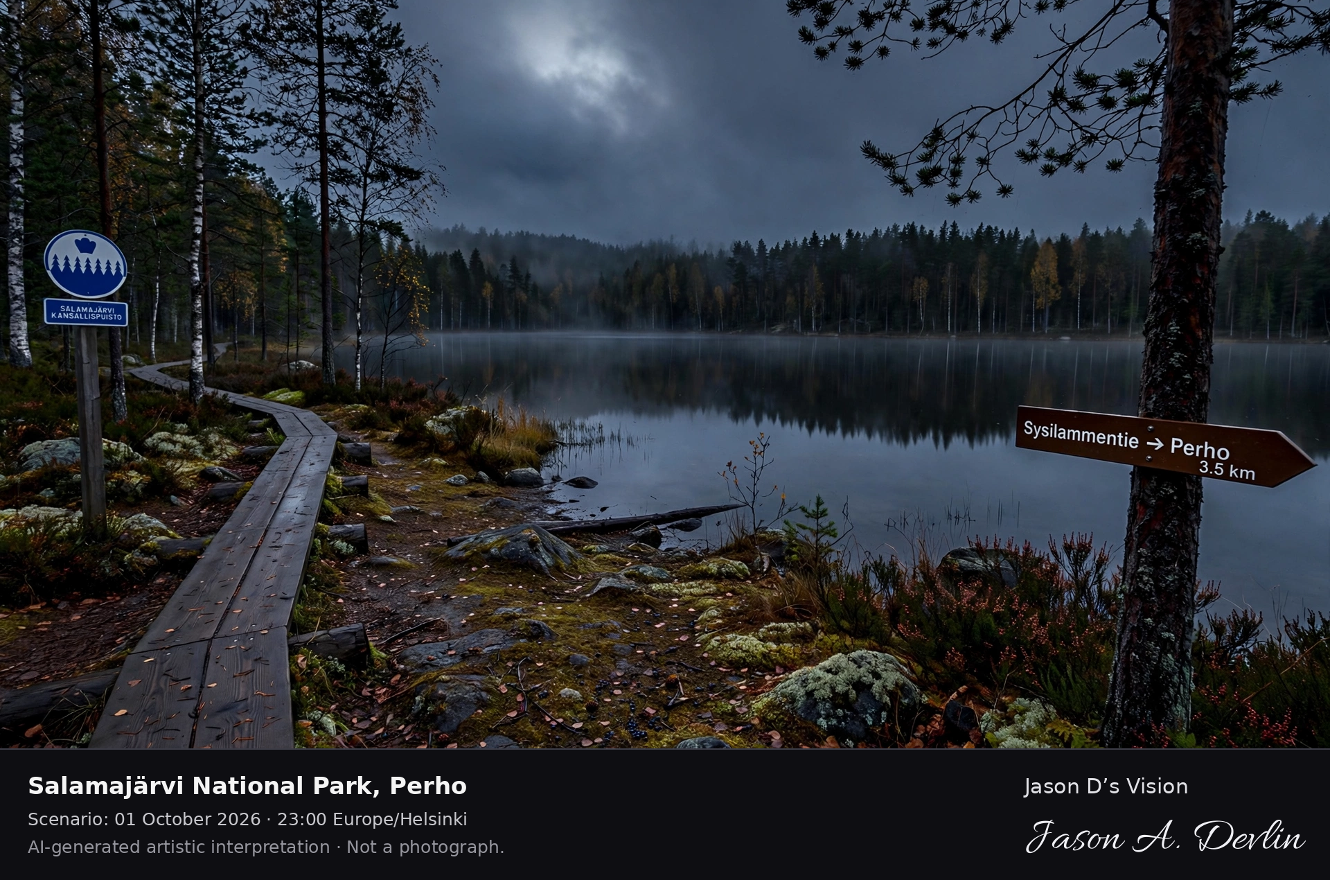Salamajärvi National Park, Perho