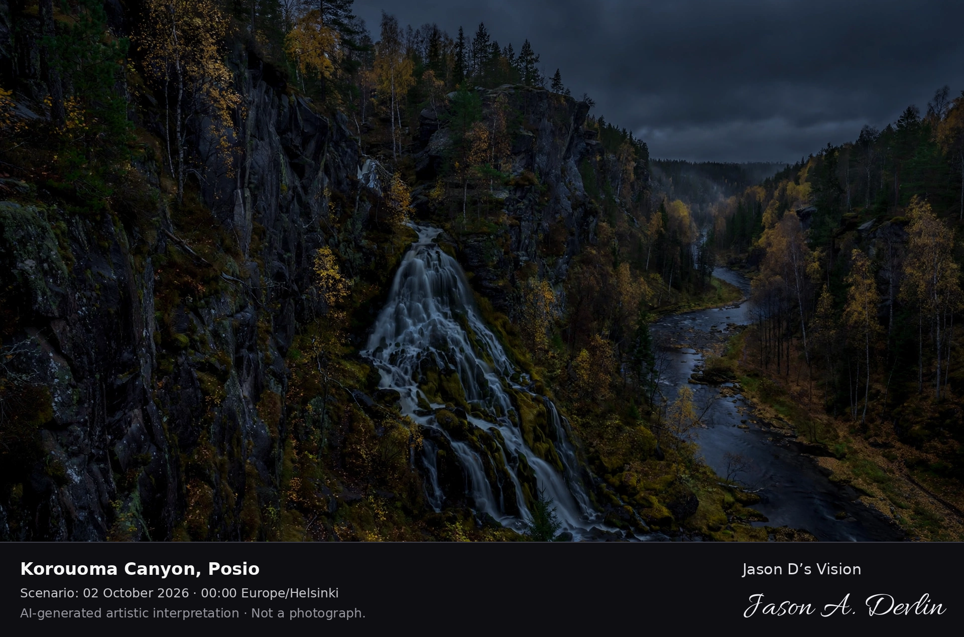 Korouoma Canyon, Posio
