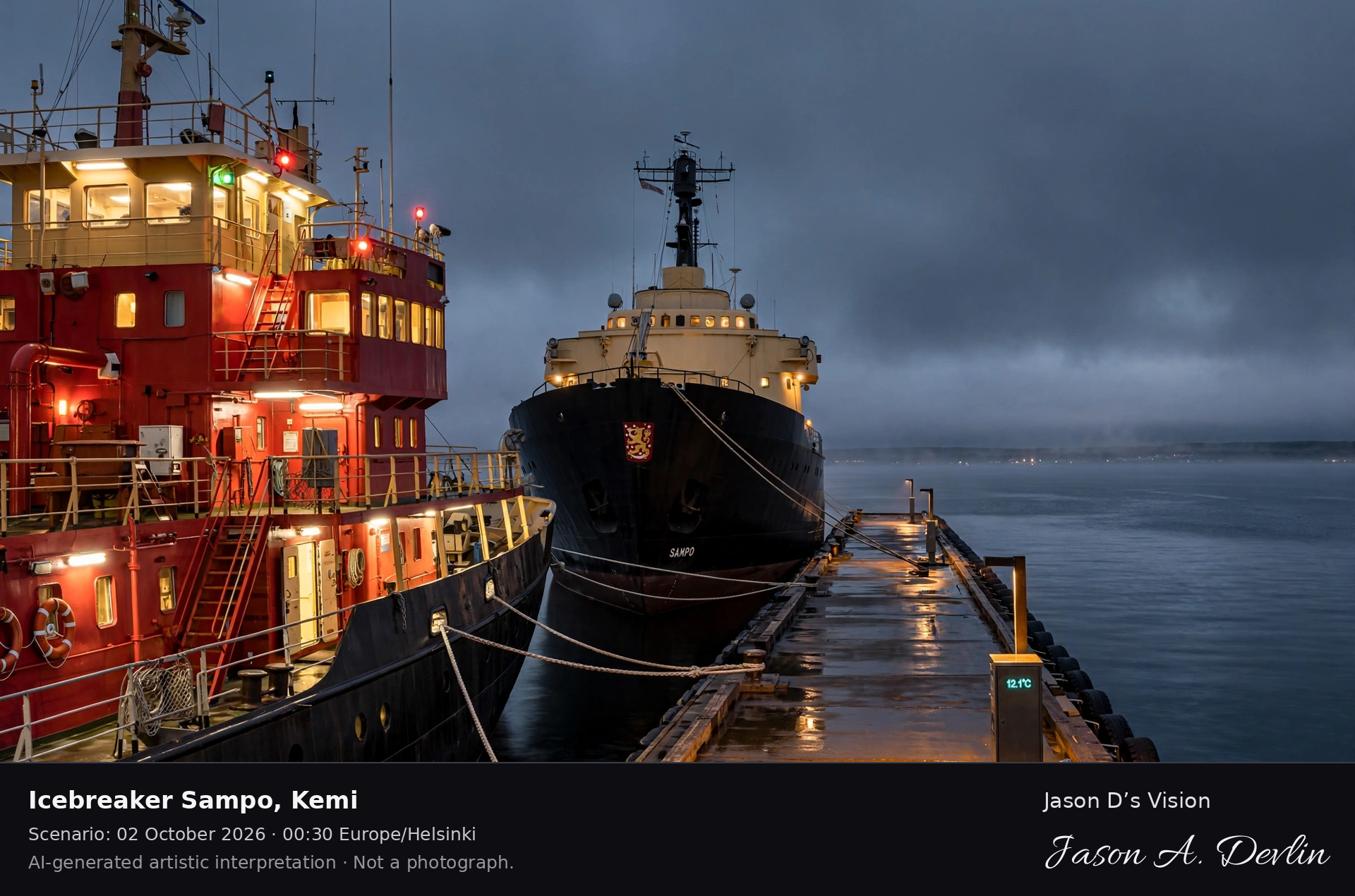 Icebreaker Sampo, Kemi