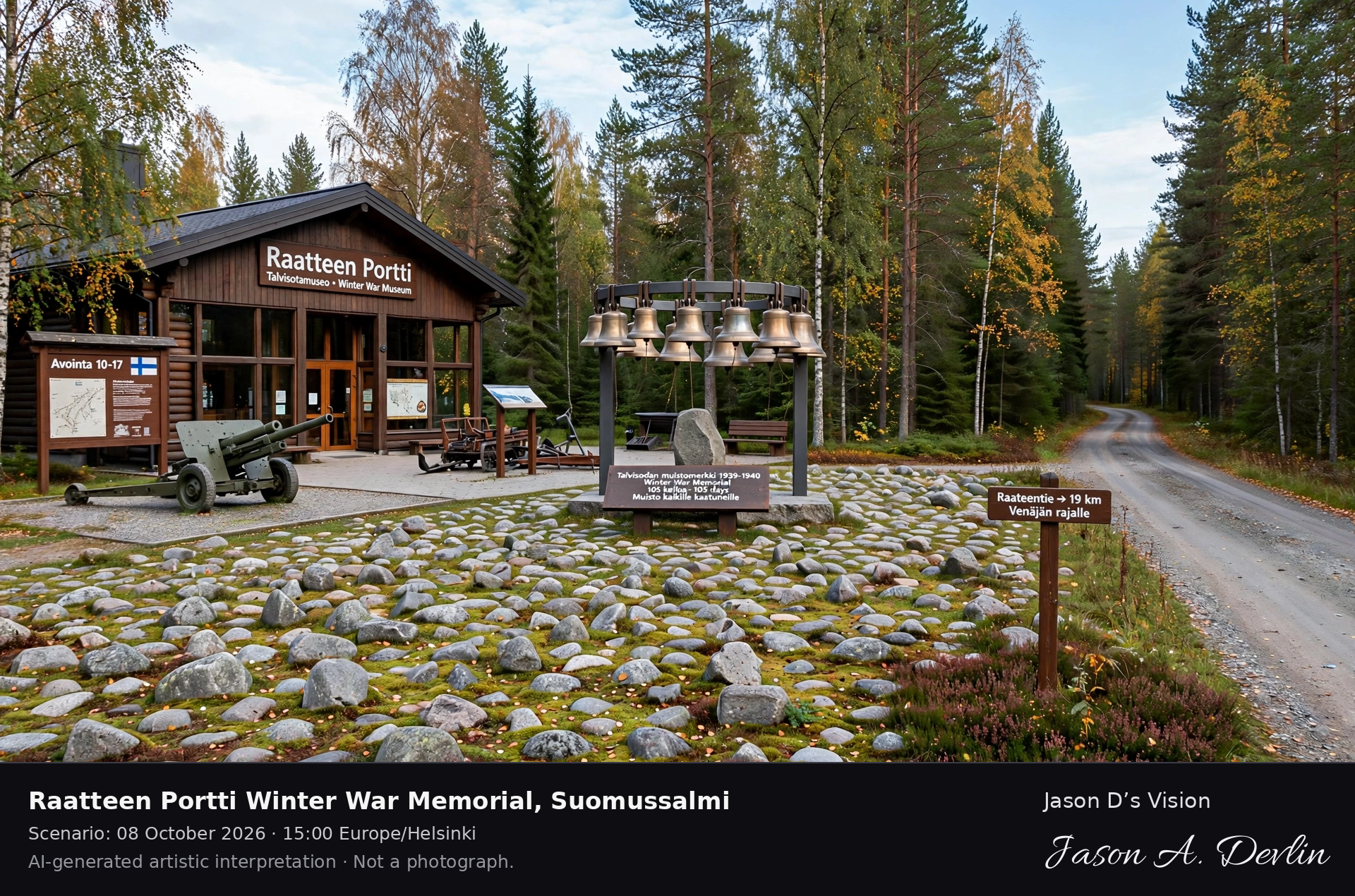 Raatteen Portti Winter War Memorial, Suomussalmi