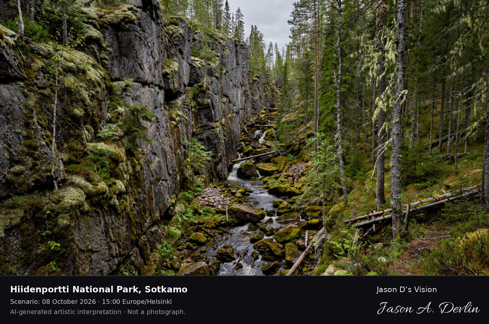 Hiidenportti National Park, Sotkamo