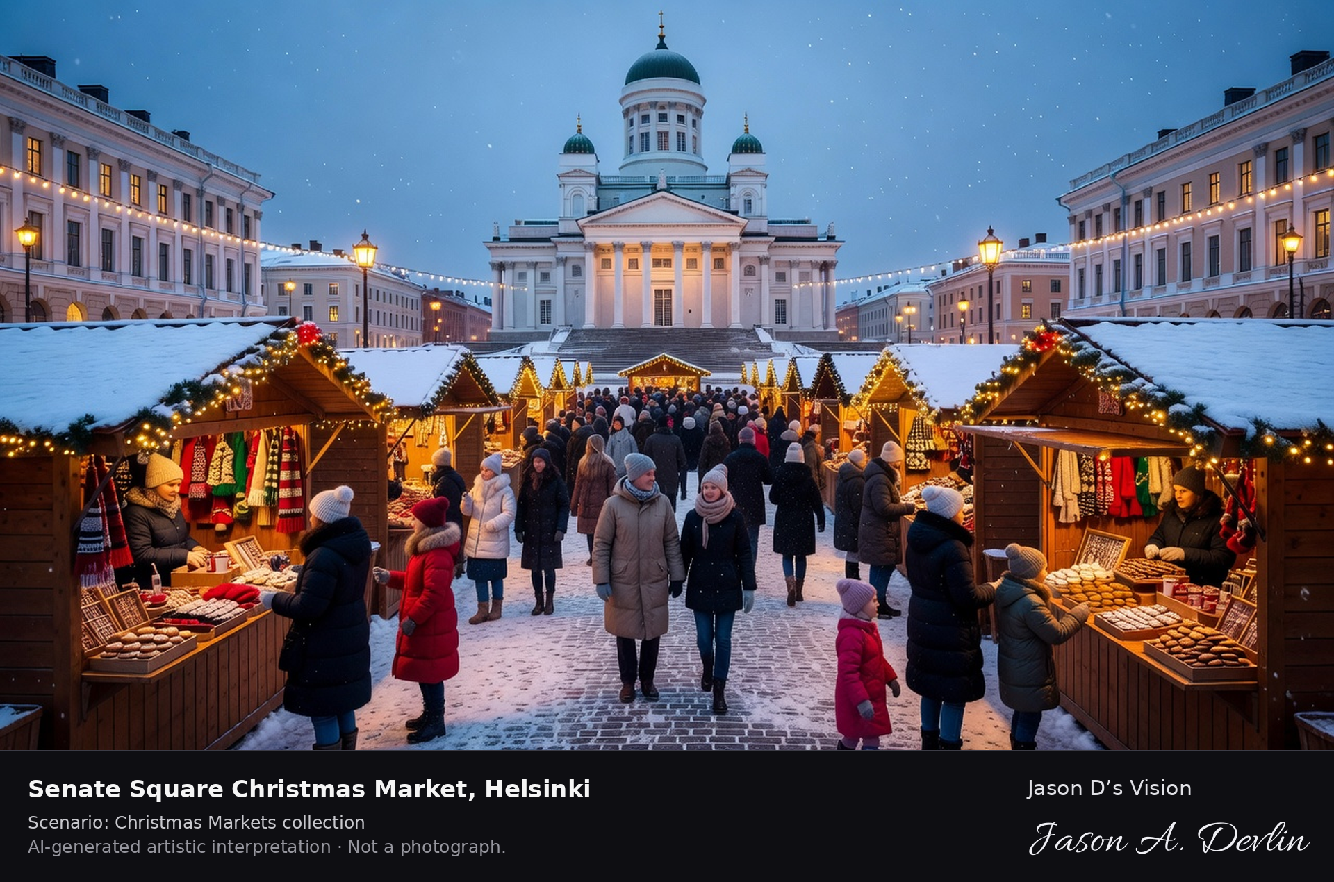 Senate Square Christmas Market, Helsinki