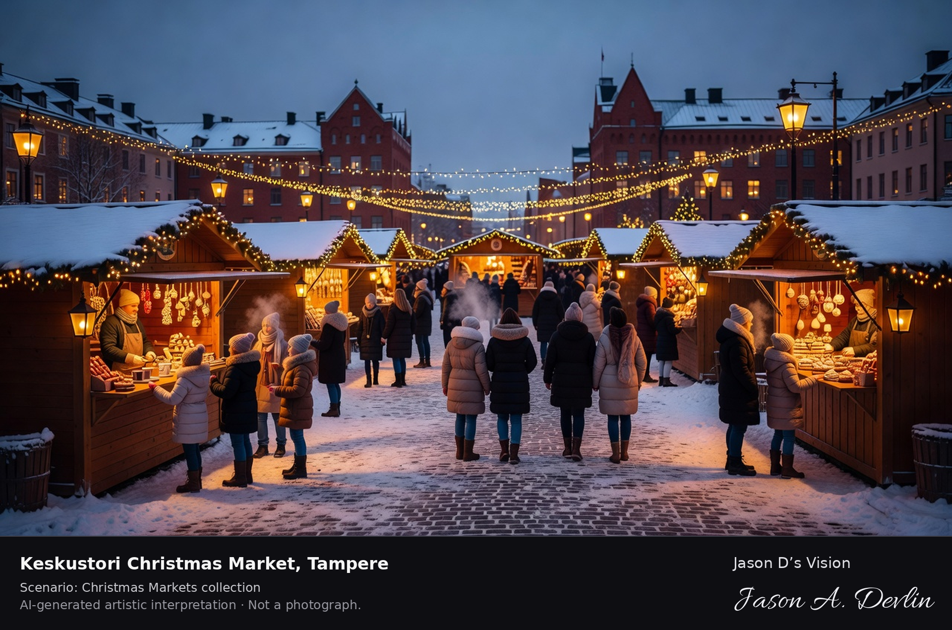 Keskustori Christmas Market, Tampere